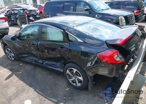 2020 Honda Civic Lx z USA, uszkodzony, nr VIN 19XFC2F61LE003932